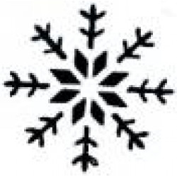 Stencil - Snowflake 4